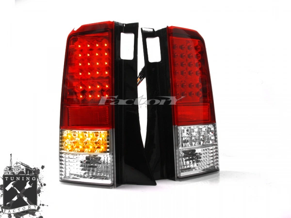 Фонари для Scion xB, красные/ хром
