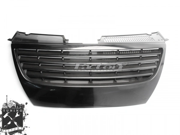 Решетка радиатора для Volkswagen Passat B6 (3C), черный хром.