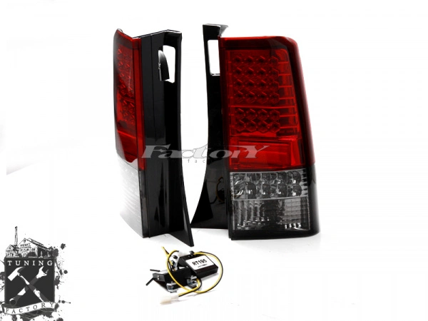 Фонари для Scion xB, красные/ тонированые