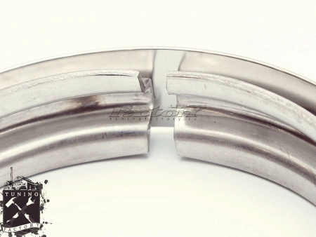 TAC Хомут выпускной V-band 3.5" для Borg Warner S360 Sx Sx-E, S200, S300, S200-SXE