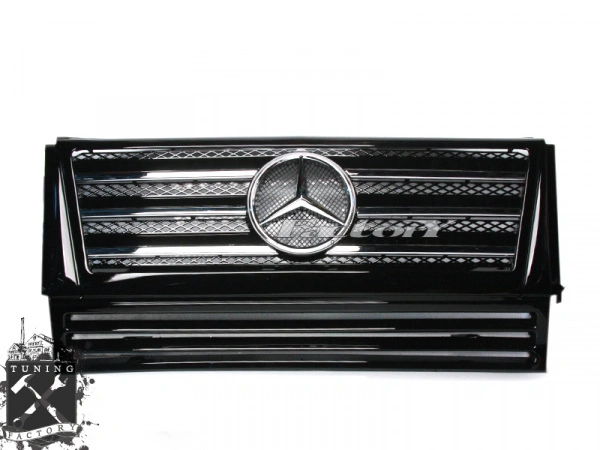Решетка радиатора для Mercedes-Benz W463, черная