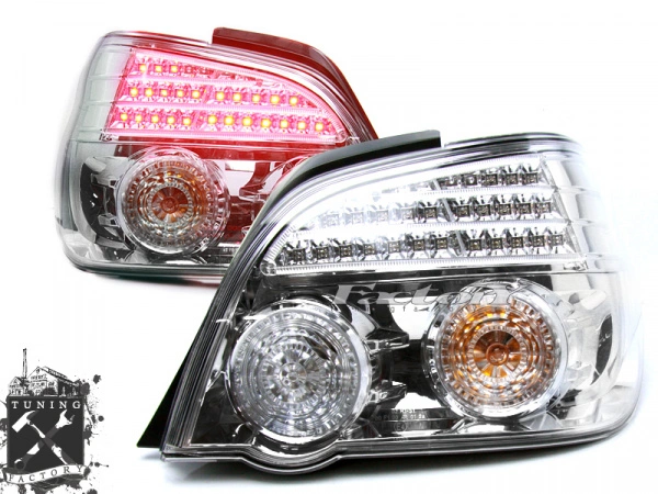 Фонари светодиодные для Subaru Impreza GD 03-07, хром.
