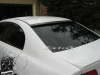 Козырек для Honda Civic 8, пластиковый