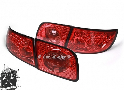 Фонари светодиодные для Mazda 3 BK14, красные