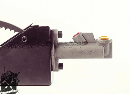 Гидравлический ручной тормоз вертикальный с фиксатором