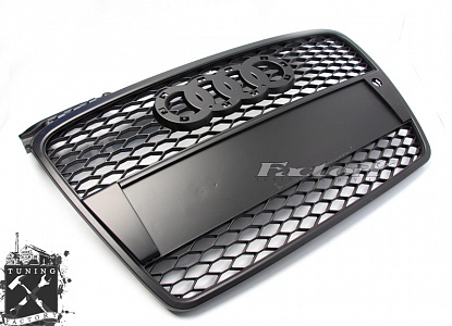 Решетка радиатора для Audi A4 (B7), черная