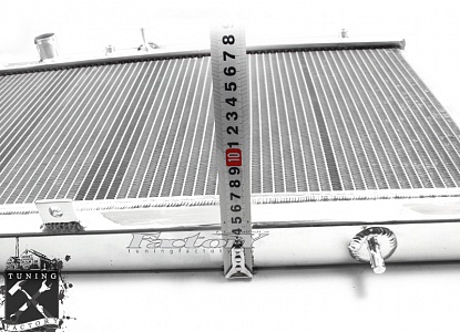 Алюминиевый радиатор для Mitsubishi Lancer EVO 4-6, 26мм