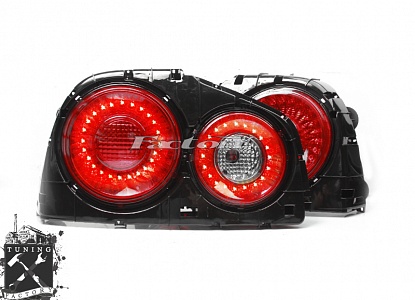 Фонари светодиодные Nissan Skyline R34, coupe, красные