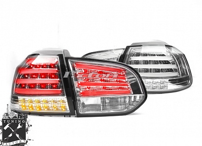 Фонари светодиодные для Volkswagen Golf 6, хромированные