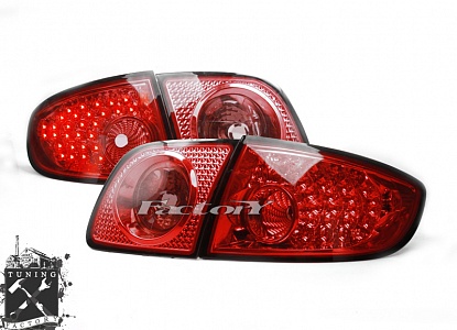 Фонари светодиодные для Mazda 3 BK14, красные